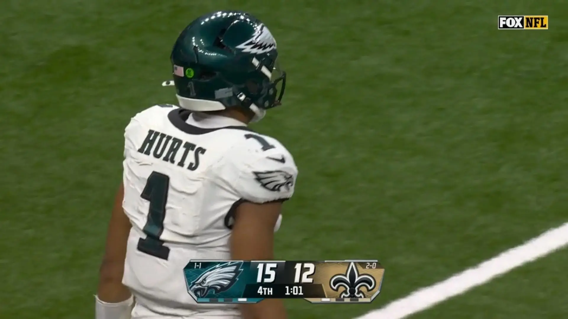 Eagles beenden Siegesserie der Saints Alles Highlights im Video