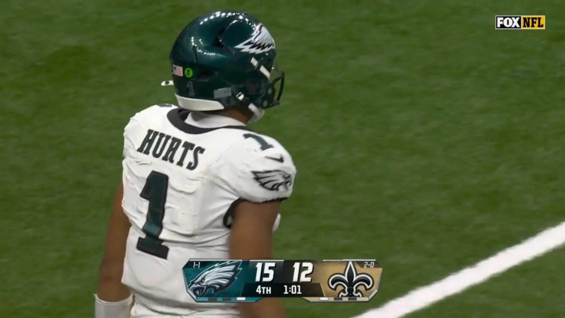 Eagles beenden Siegesserie der Saints Alles Highlights im Video