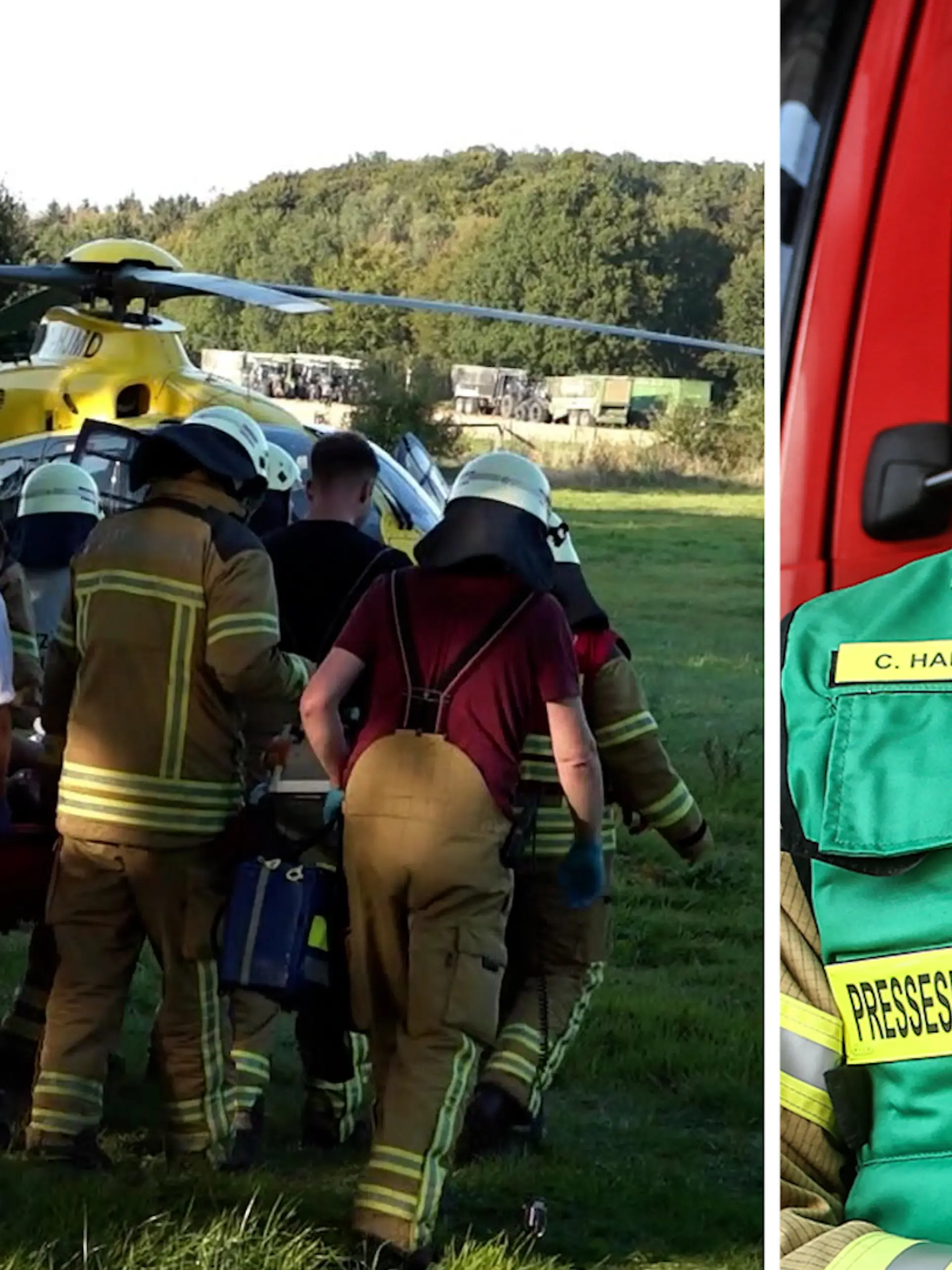 Bild zu: "Feuerwehrmann: So retteten wir den jungen Mann"