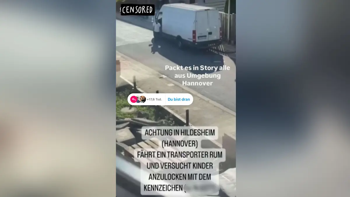 Fake News um einen weißen Transporter verunsichern viele in Hildesheim und Umgebung
