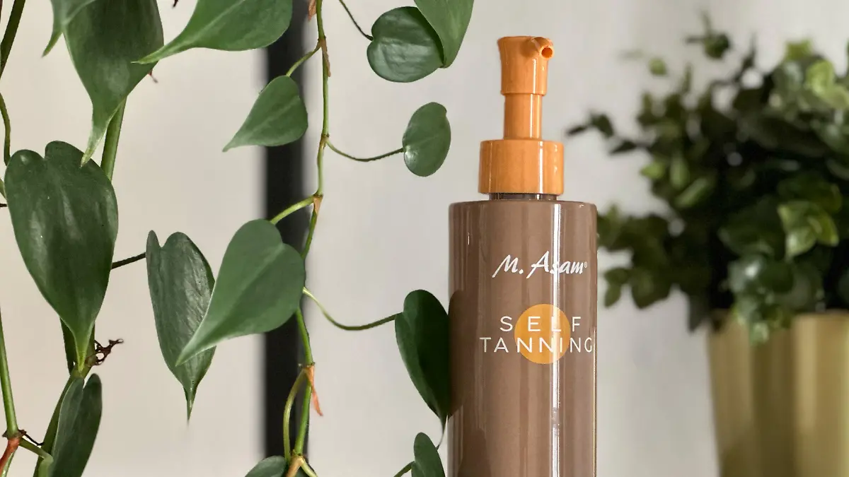 M. Asam Selbstbräuner iim Design-Check.