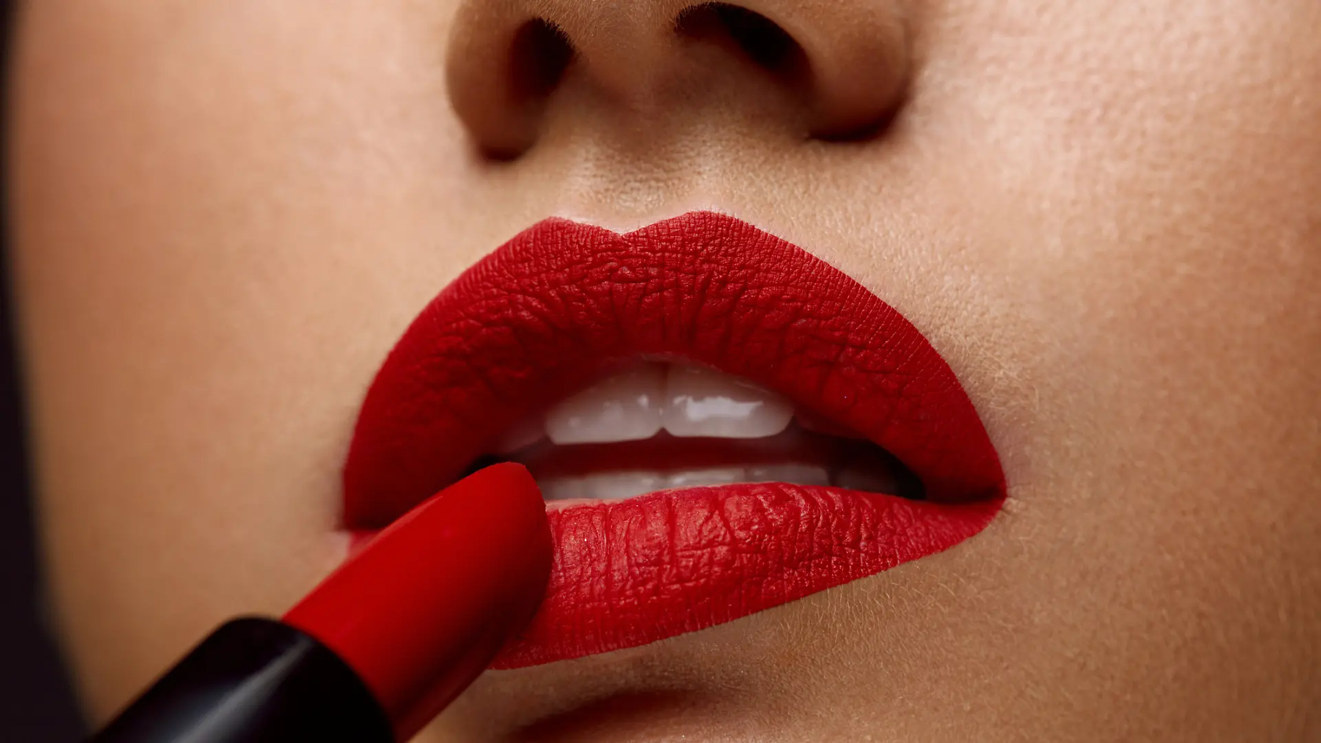 Roter Lippenstift