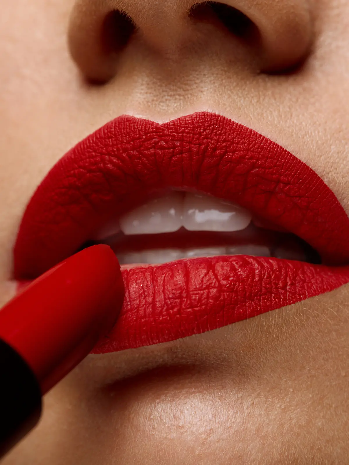 Roter Lippenstift