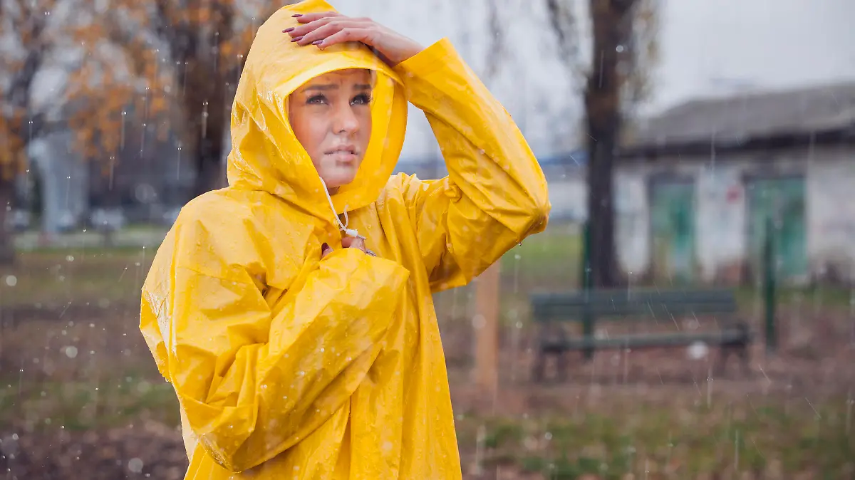 Cute girl ready for the rain!