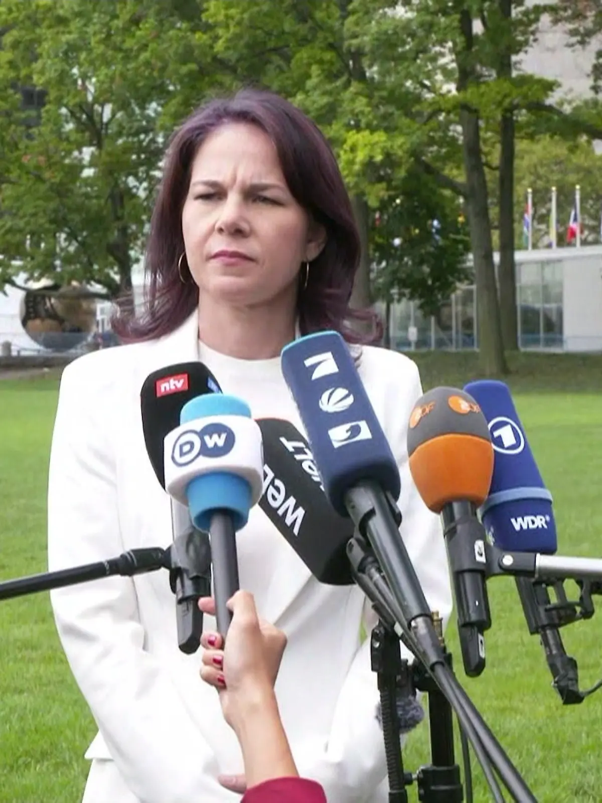 Baerbock macht russischem Journalisten klare Ansage