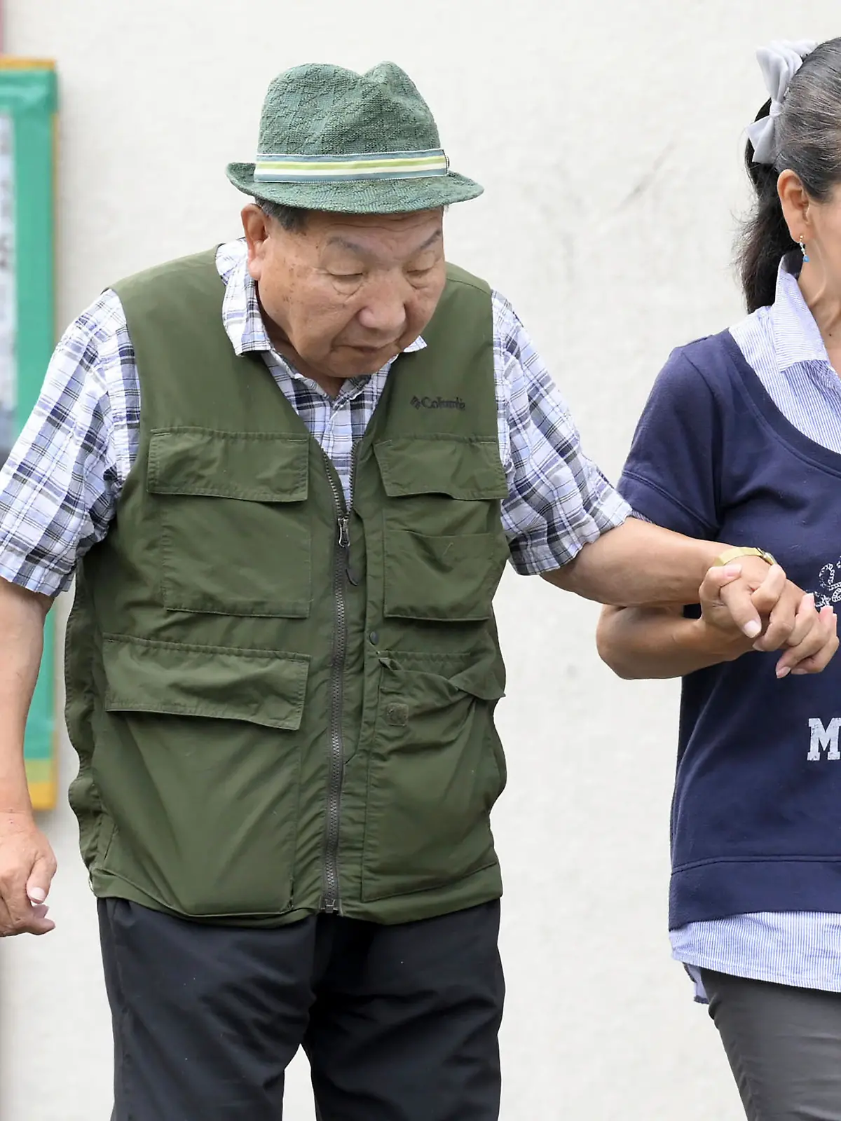 Iwao Hakamada am Mittwoch (25. September) bei einem Spaziergang in Hamamatsu, der Präfektur Shizuoka in Zentraljapan. 