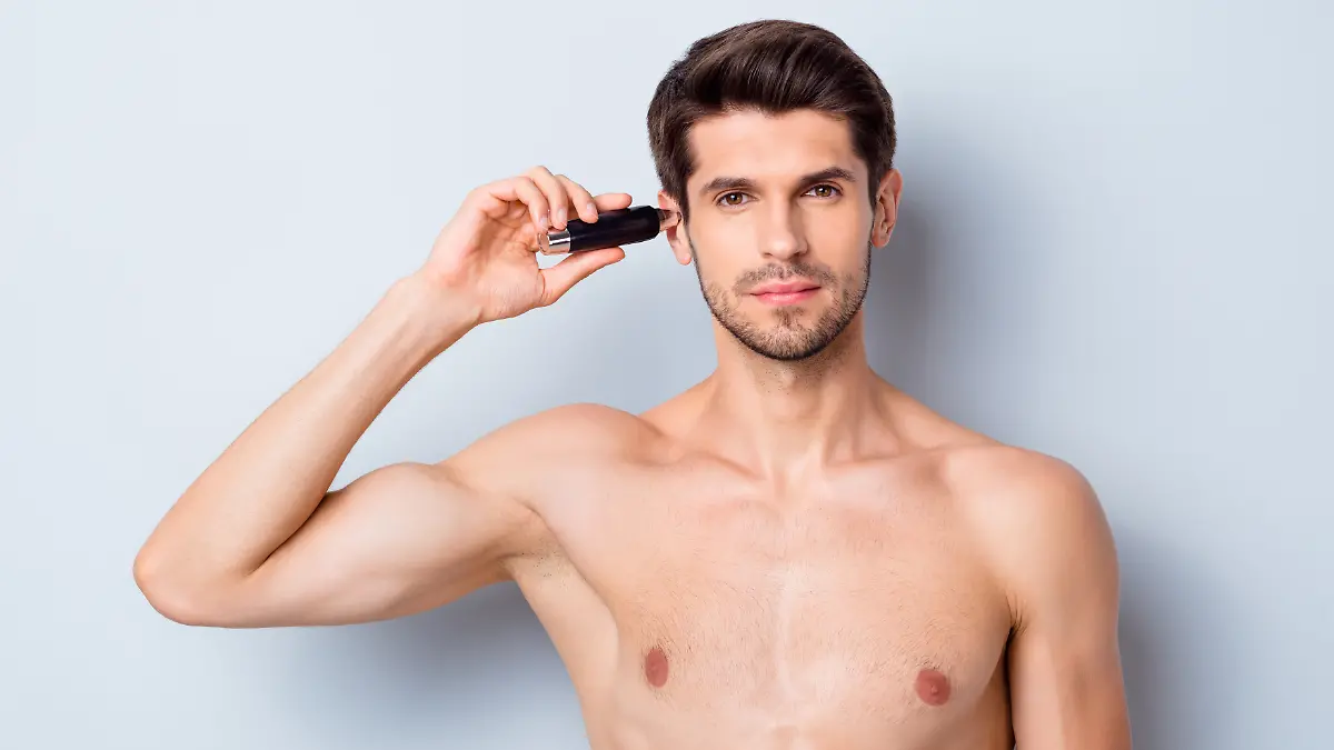 Ohrhaare entfernen mit dem Ohrhaar-Trimmer ist die sicherste Methode.