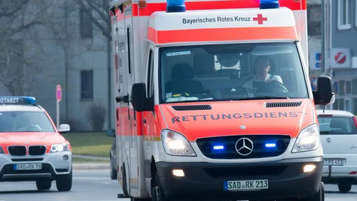 Krankenwagen und Notarzt