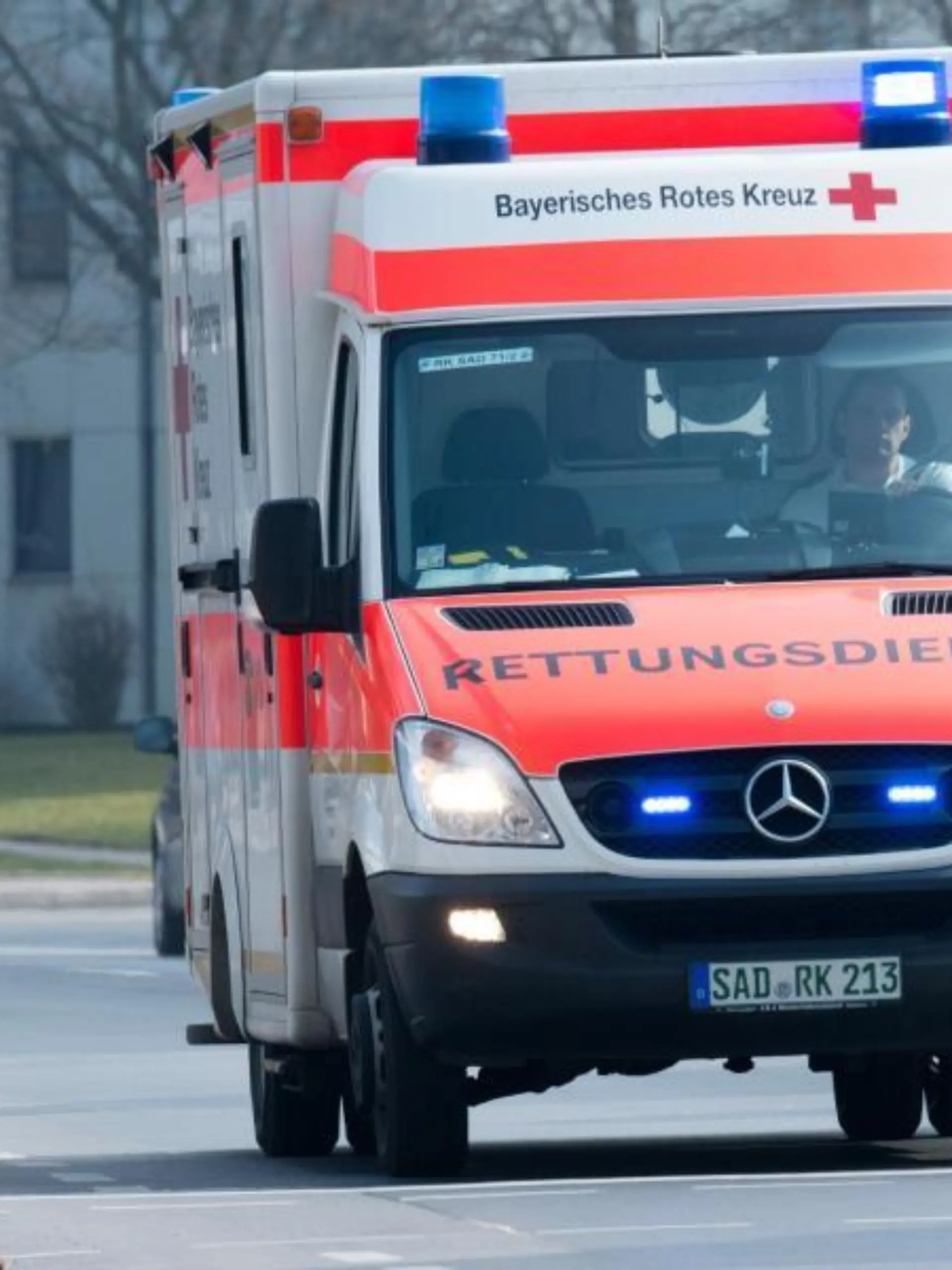 Krankenwagen und Notarzt