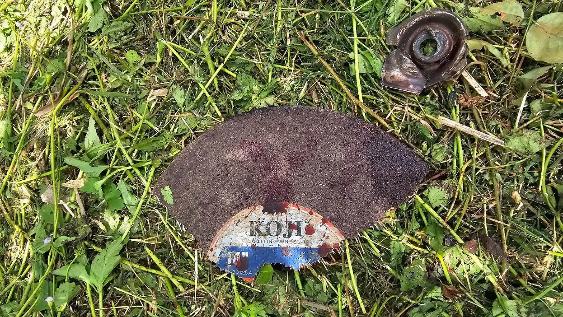 A gardener was killed in a gruesome freak accident when a grass strimmer he 'fitted with the wrong blade' accidentally cut off his penis.
Praditsil Chuaypad, 39, was mowing a field in Nong Bua Lamphu, northern Thailand, on June 28 and had used a larger fibre cutting wheel to speed up his work - with disastrous consequences.
PACKAGE: Pictures, text