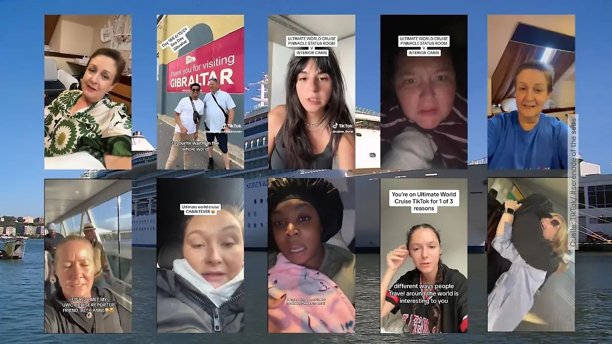 Passagiersmachine Weltreise zur Seifenoper Abgefahrene Kreuzfahrt-Abenteuer!