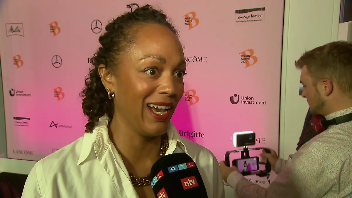 Mila Loff Fernandes beim Brigitte Award 2024 in Berlin.