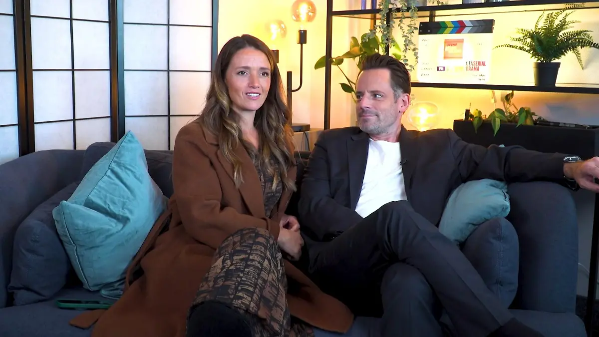 Wie gefährlich wird die Situation noch, Kaja und Matthias? AWZ-Stars über Zusammenarbeit und Affäre