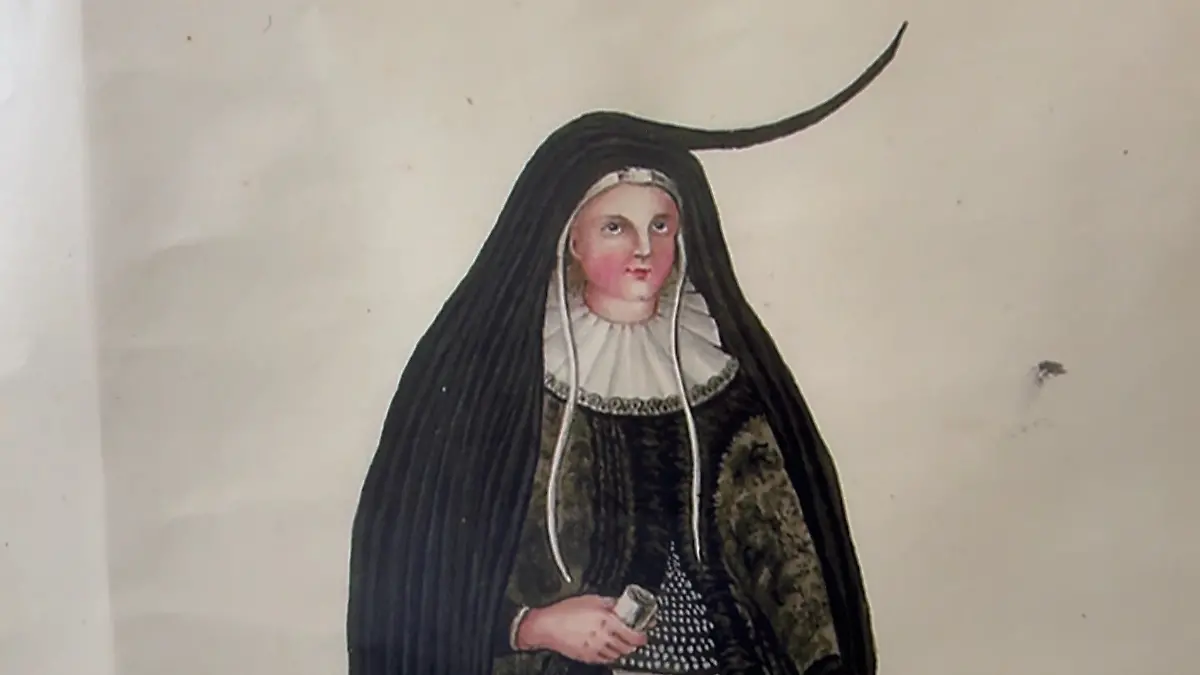 Bremer Damen trugen um 1500 Stoff-Hörner an der Stirn. Das zeigen Funde der Bremer Landesarchäologie