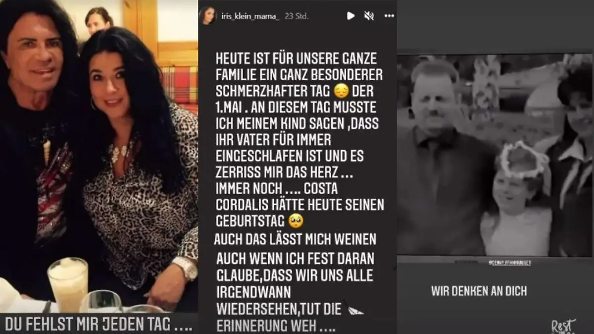 Iris Klein trauert um zwei Familienmitglieder.