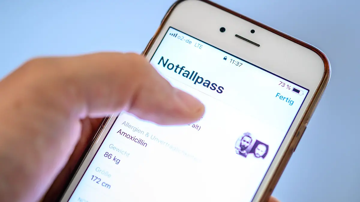 „Notfallpass” im Handy