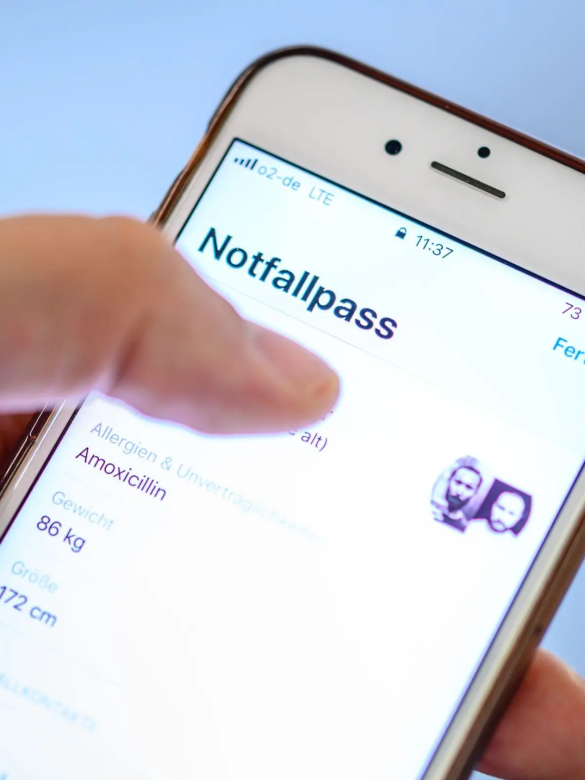 „Notfallpass” im Handy