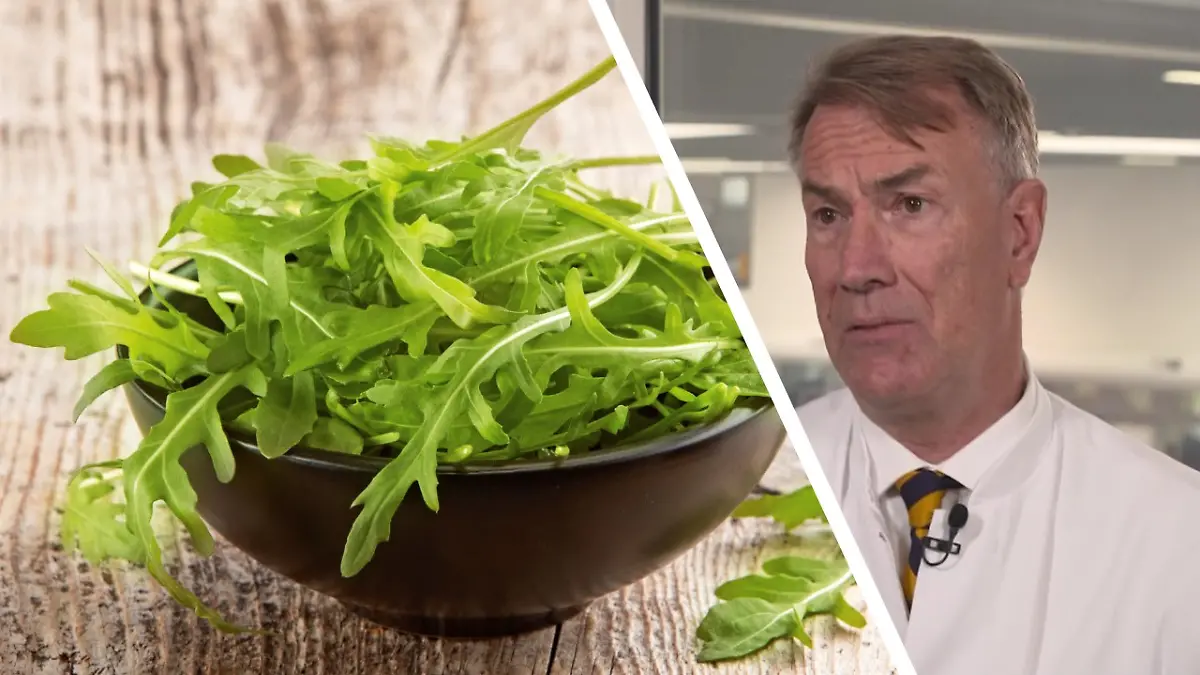 Georg-Christian Zinn klärt über die Gefahr von Rucola auf.