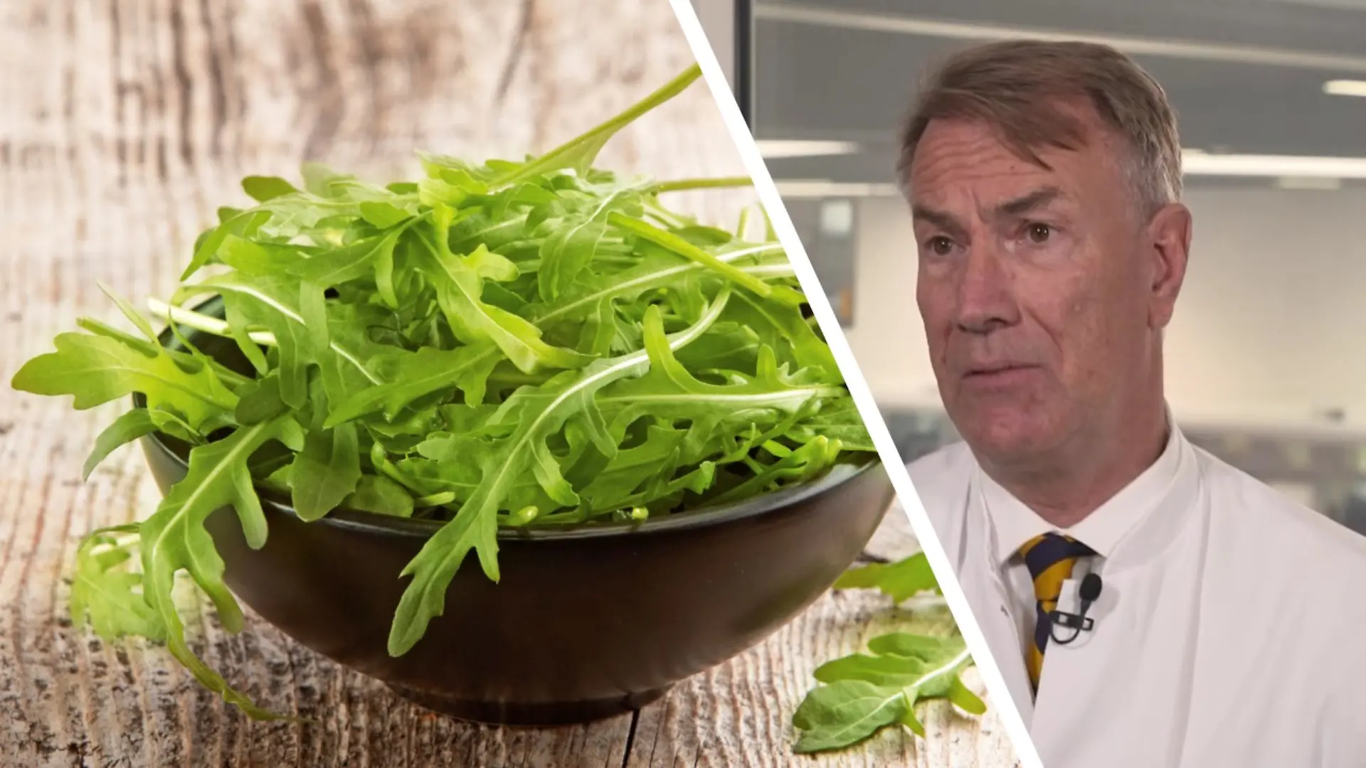 Georg-Christian Zinn klärt über die Gefahr von Rucola auf.