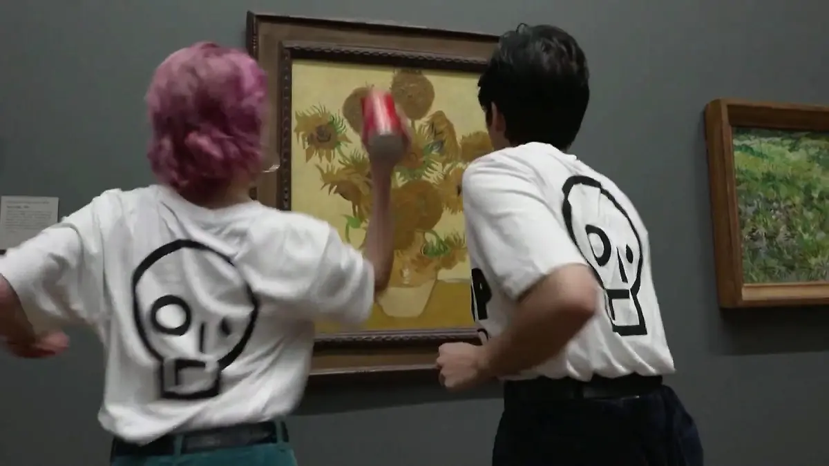 Tomatensuppen-aanval op Van Gogh-Gemälde hoed Folgen Klimaakivisten müssen in Knast