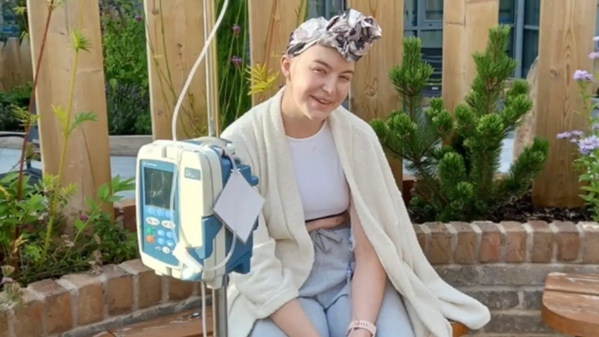 Nach der Entfernung des Tumors begann für Storm die Chemotherapie.