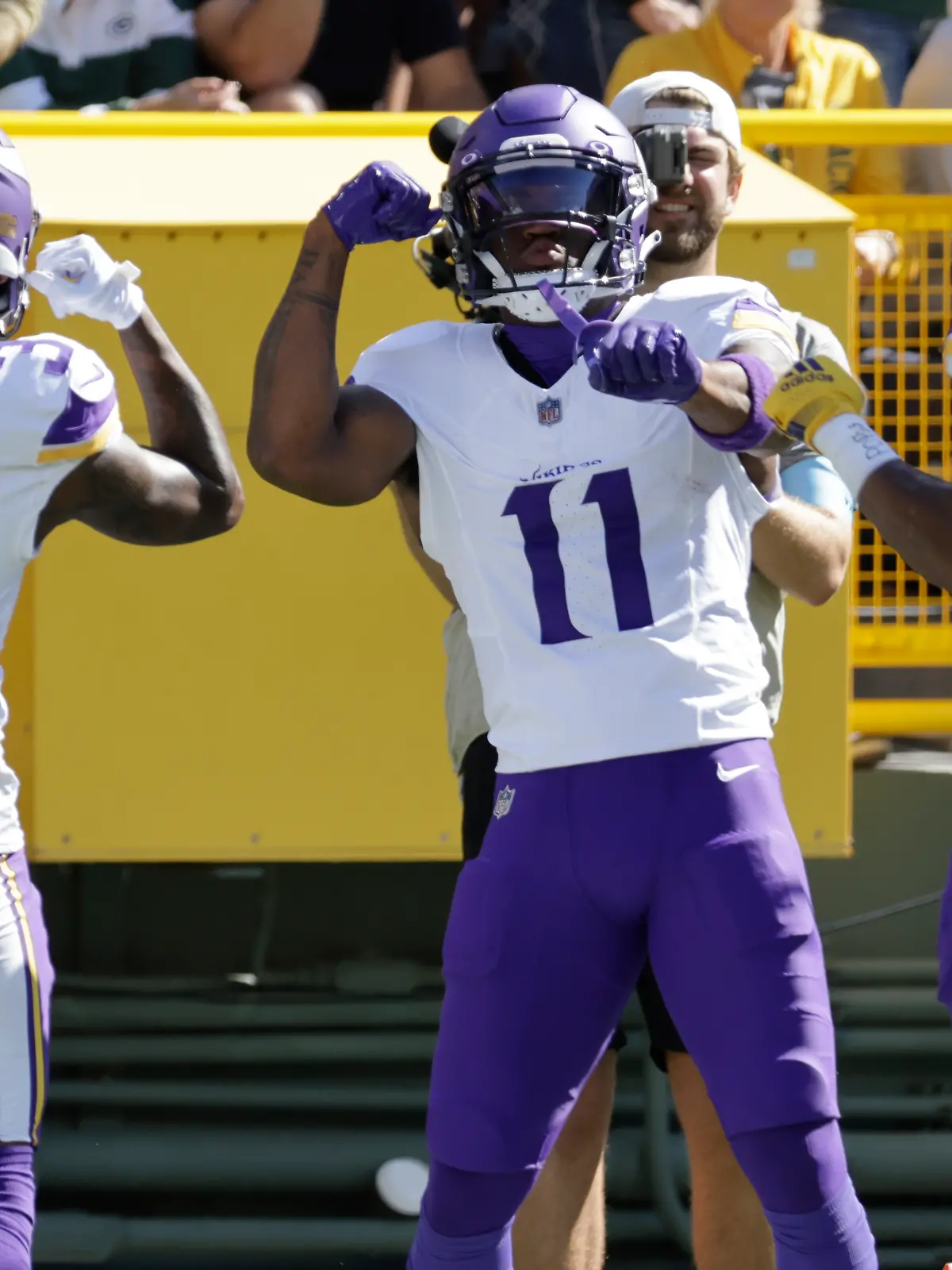 Minnesota Vikings feiern den nächsten Sieg