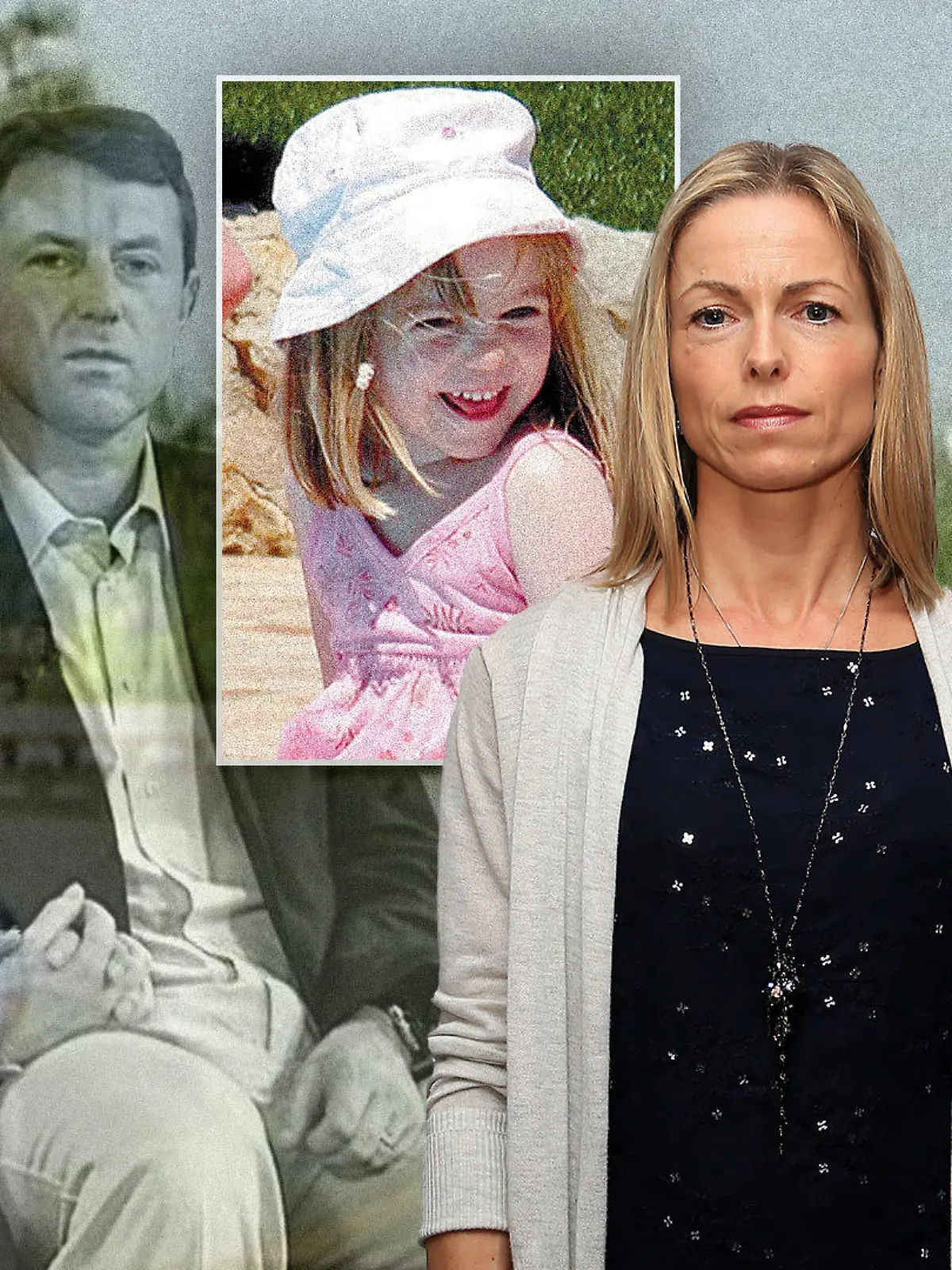Kate und Gerry McCann vor 15 Jahren und heute.
