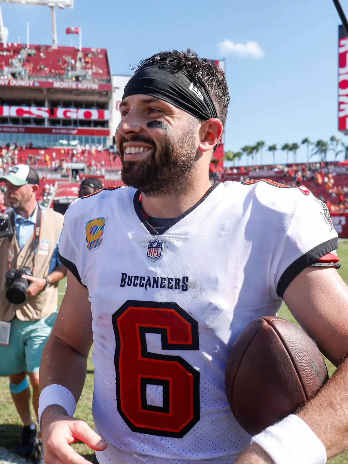 Bild zu: "NFL-Star Baker Mayfield mit heißem Unterhosen-Geständnis"