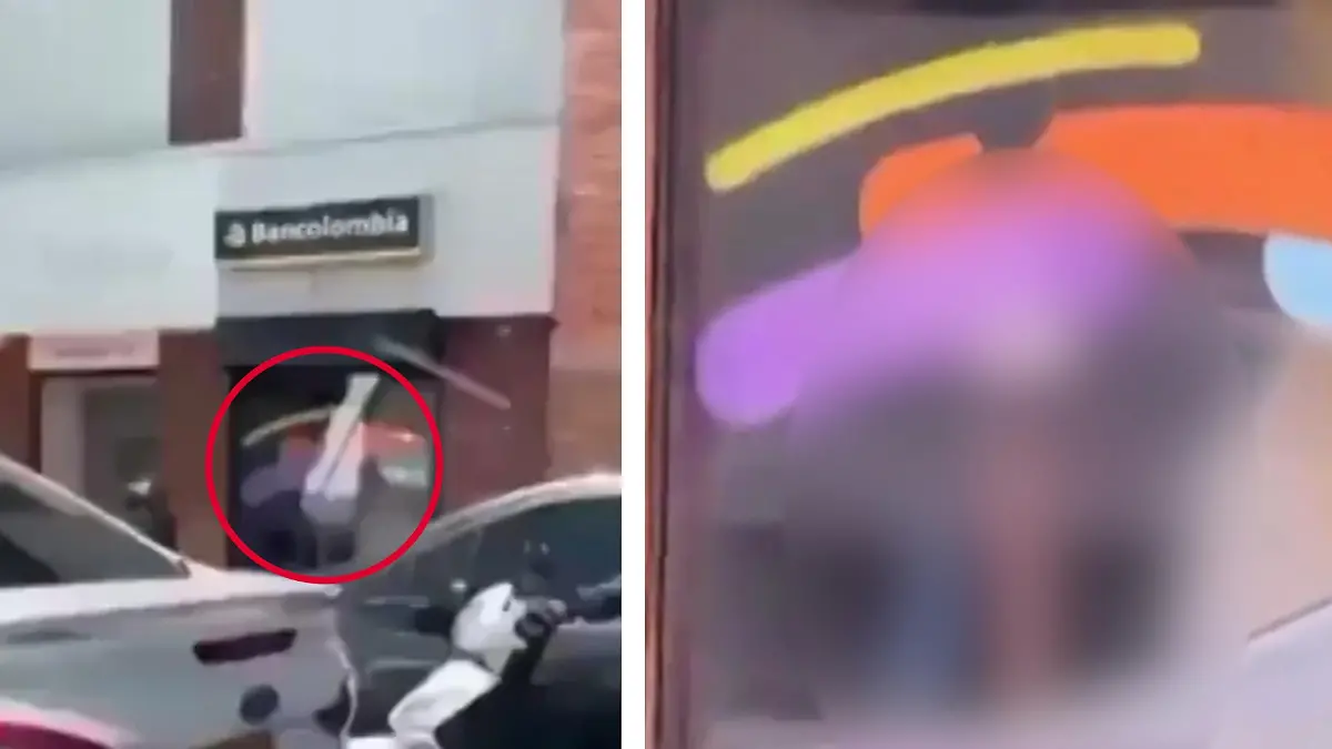 Paar hoed Sex neben ATMen - en alle schauen zu „Ther stinkt jetzt fürchterlich"