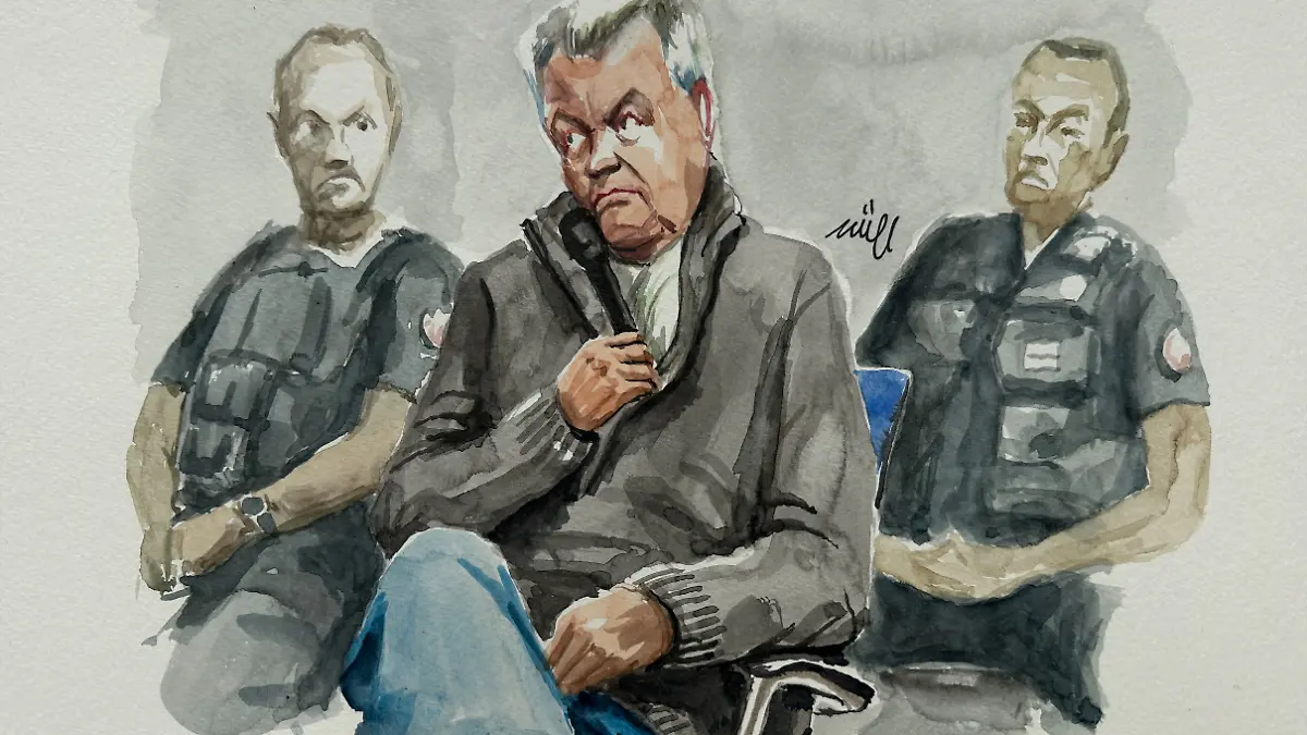 Dominique Pelicot im Gericht in Avignon