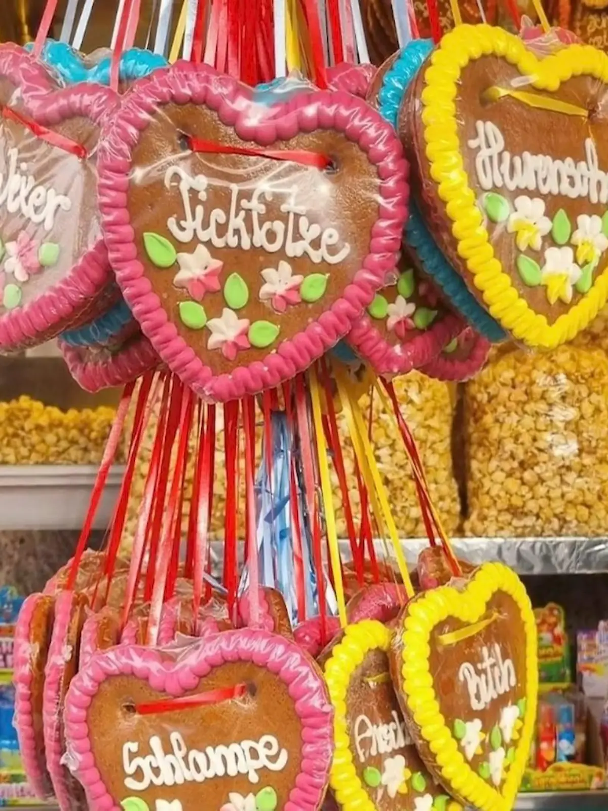 Bild zu: "Lebkuchen mit obszönen Aufschriften"