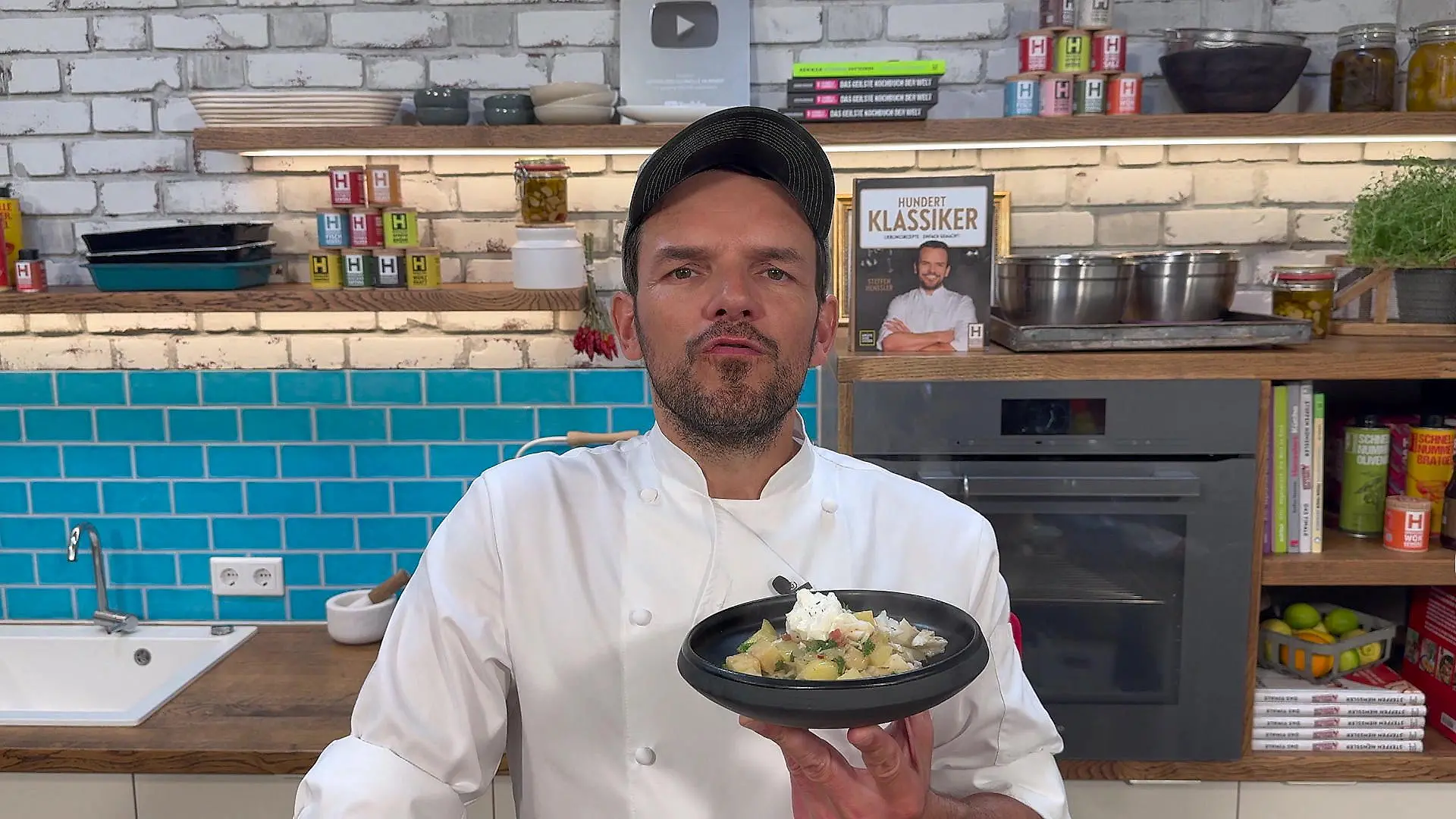 Rezept für Kartoffel-Sellerie-Eintopf mit Kabeljau Hensslers schnelle Nummer