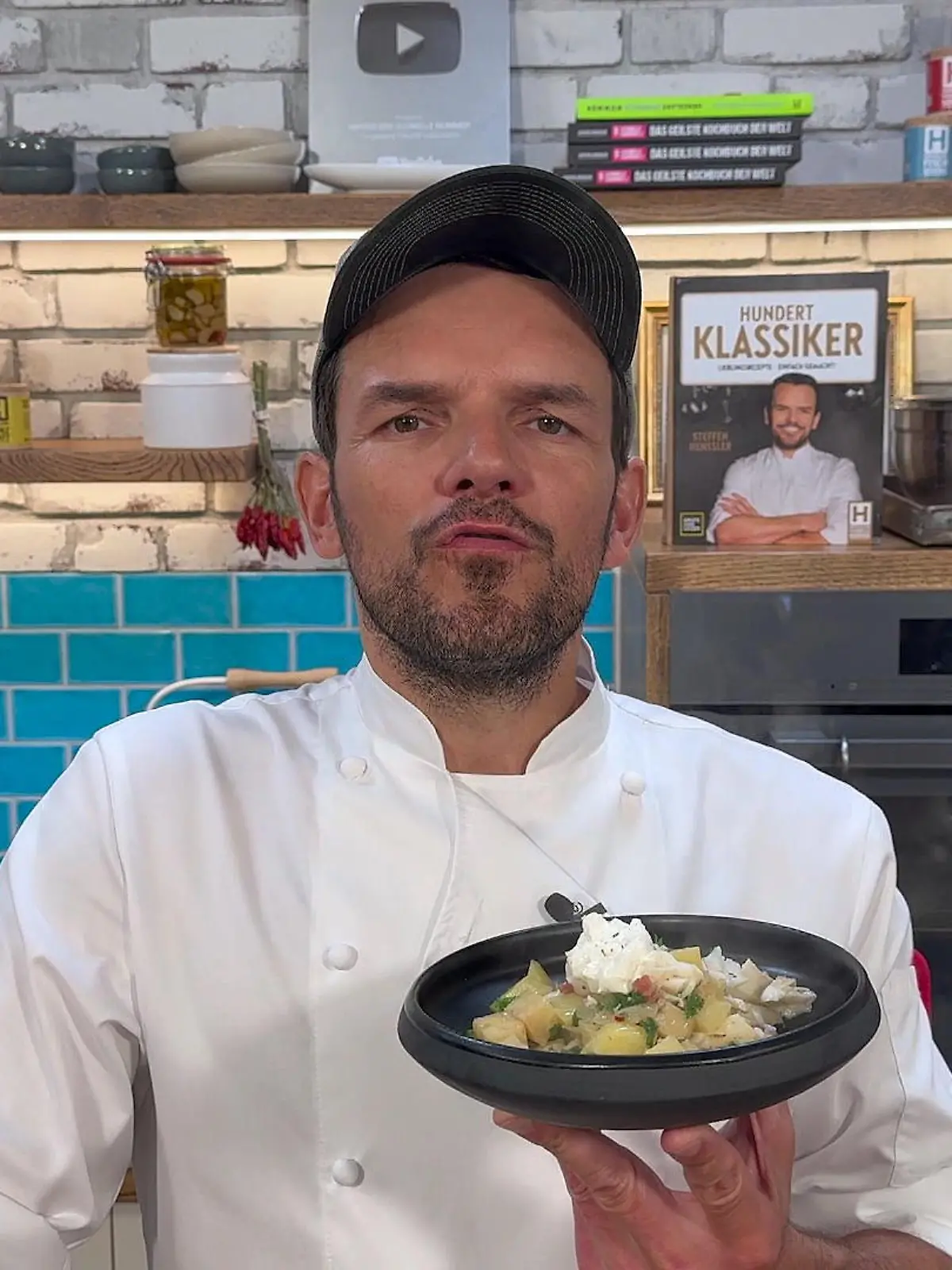 Bild zu: "Hensslers Reibekuchen mit Räucherlachs"