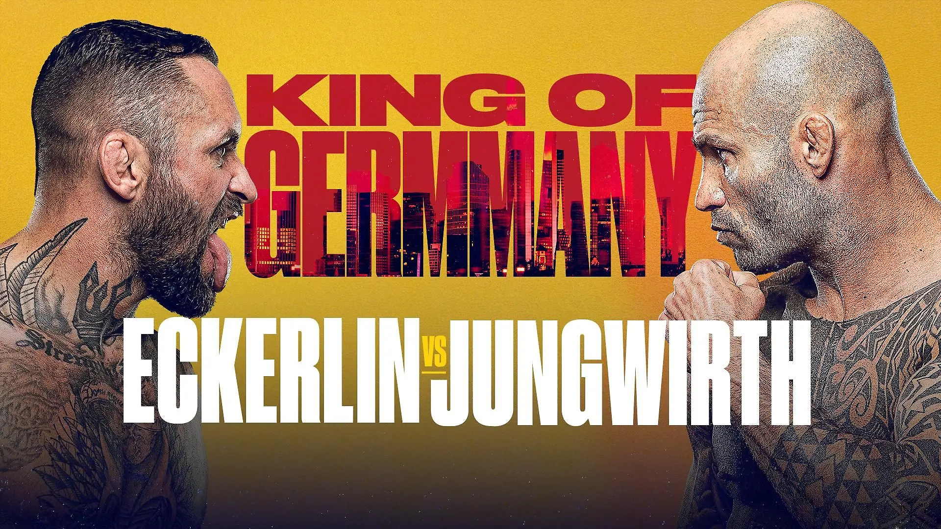 Christian Eckerlin und Christian Jungwirth kämpfen im MMA-Kampf um die Krone Deutschlands
