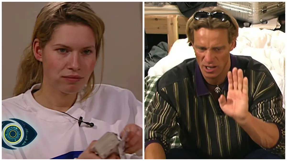 Manu und Jürgen damals bei „Big Brother”