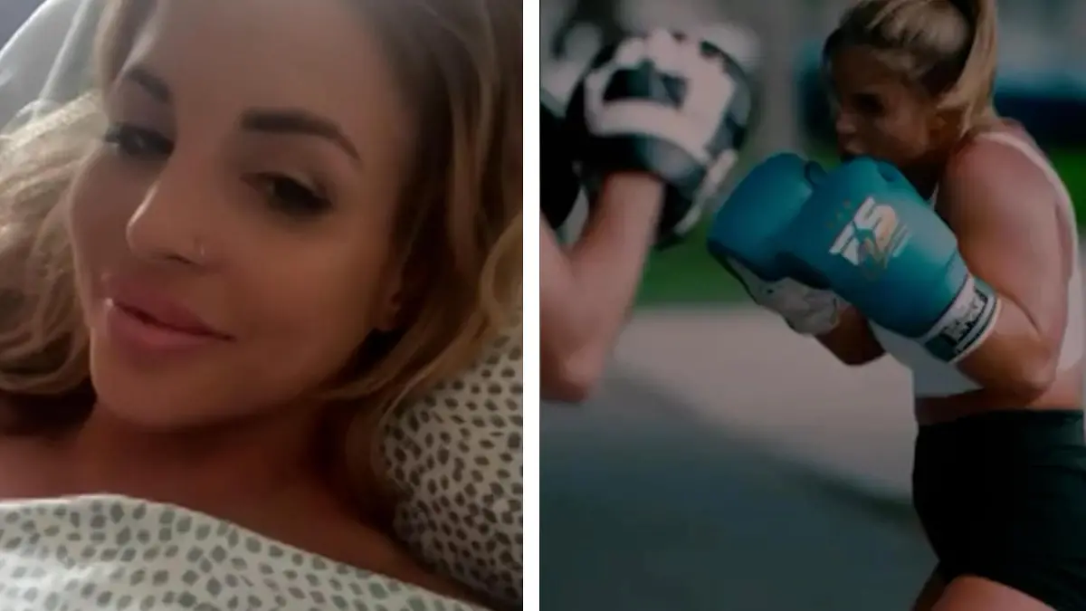 MMA-Kämpferin platzen op Training Brüste „Ik ben een vlam!"