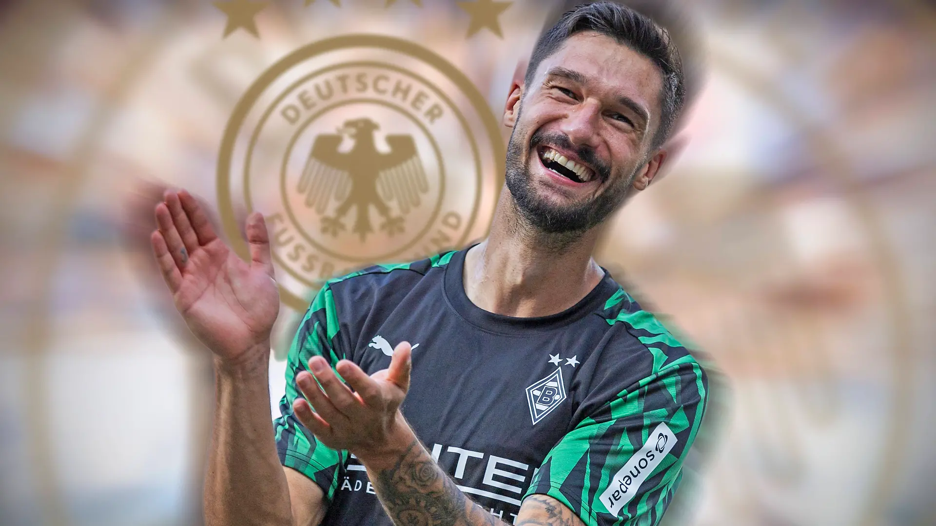 Tim Kleindienst darf über die Nominierung für die Nationalmannschaft jubeln 