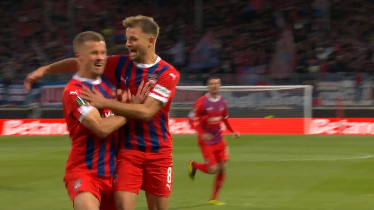 Beck lässt Heidenheim mit historischem Tor beben Conference League bei RTL