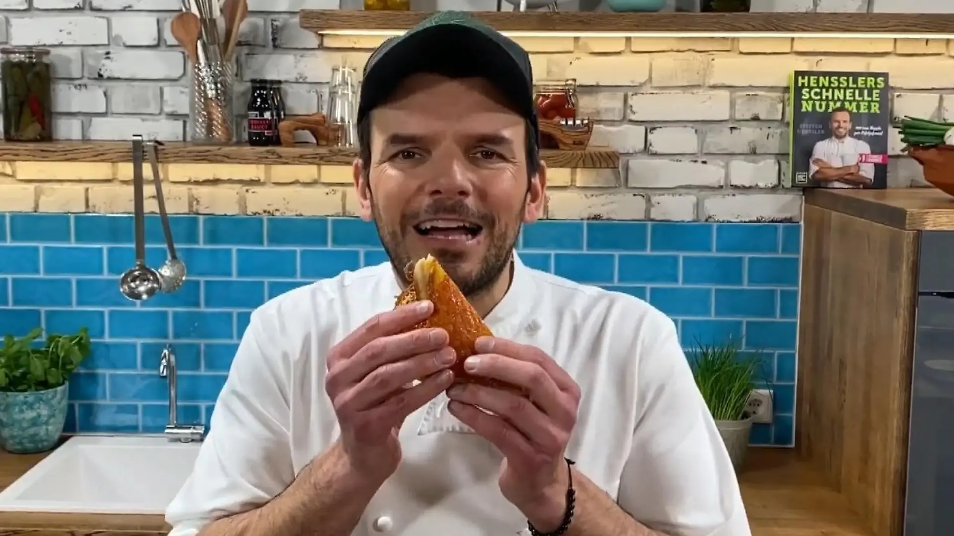 "Das geilste Käse-Sandwich der Welt!" Hensslers schnelle Nummer mit nur drei Zutaten