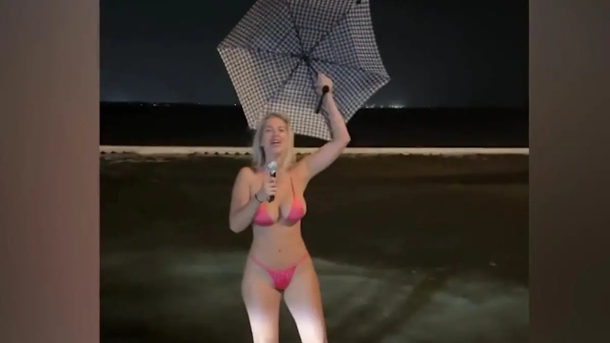 Invloed op de kracht van de Wetterfrau - in Bikini brengt Super-Sturm de Shitstorm met zich mee