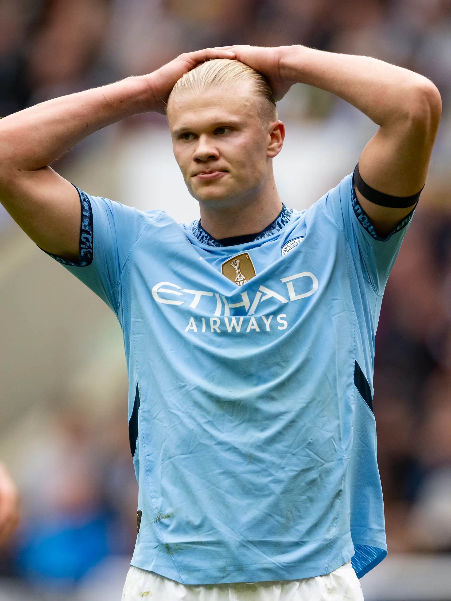 Erling Haaland spielt mit Manchester City in der Premier League gegen den FC Fulham