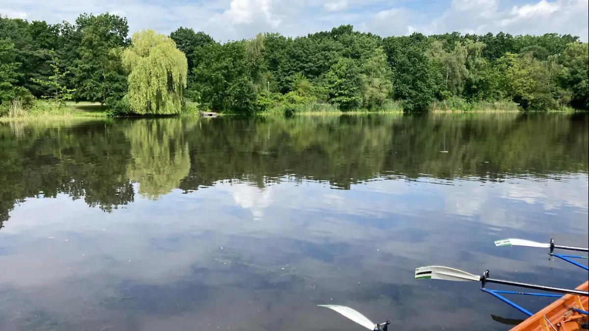 Wasser im Allersee in Wolfsburg wieder normal.