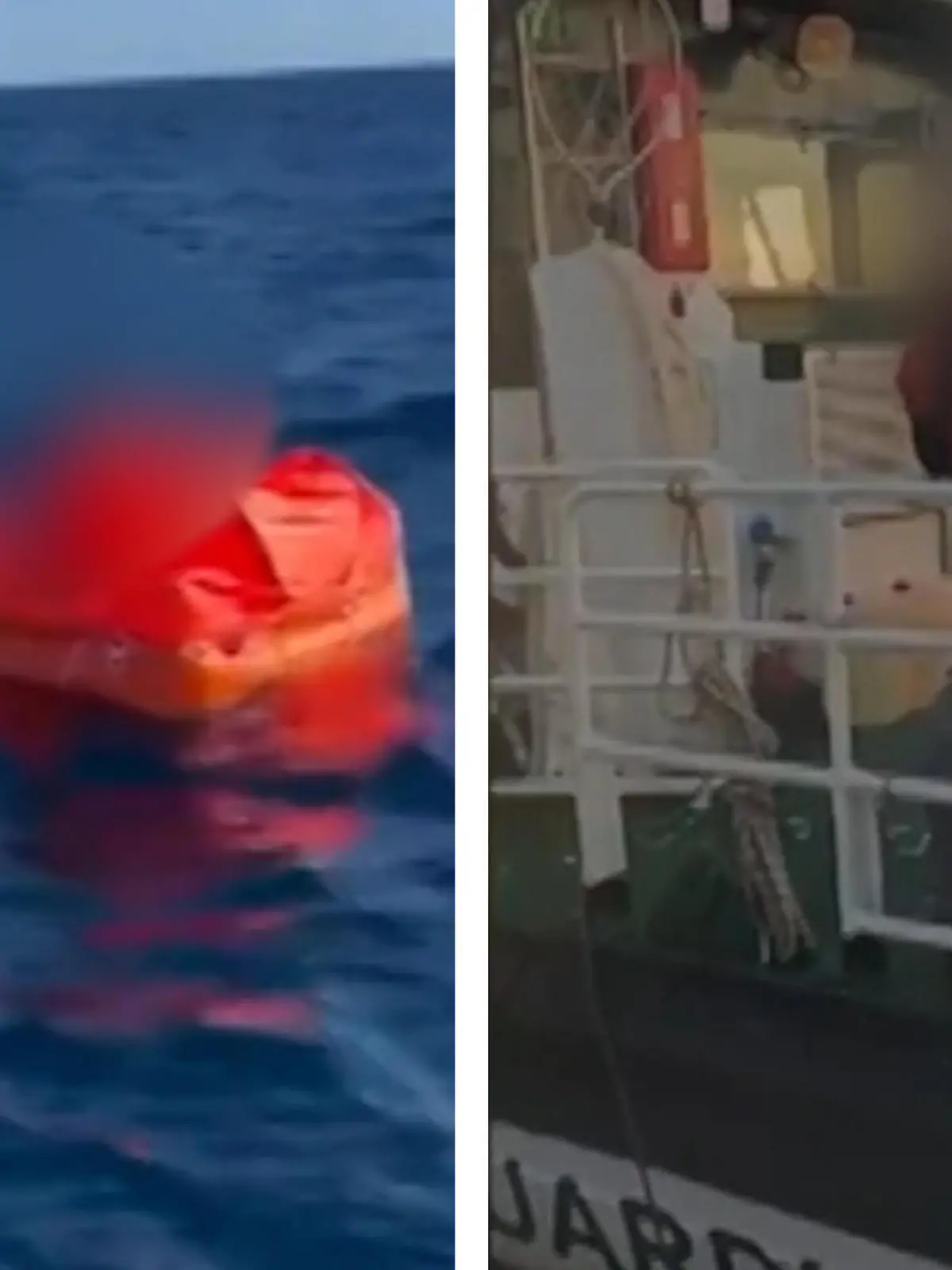 Bild zu: "Schiffbrüchige treiben drei Tage im Meer - Zufall rettet sie"