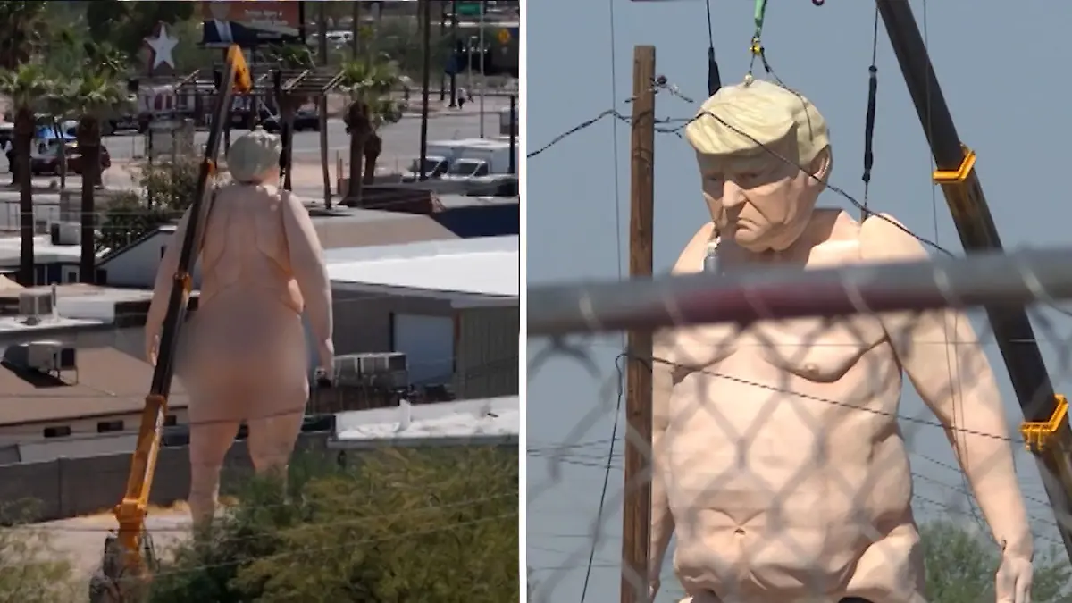 Nackte Tatsachen im Wahlkampf! Hier lässt Trump alle Hüllen fallen