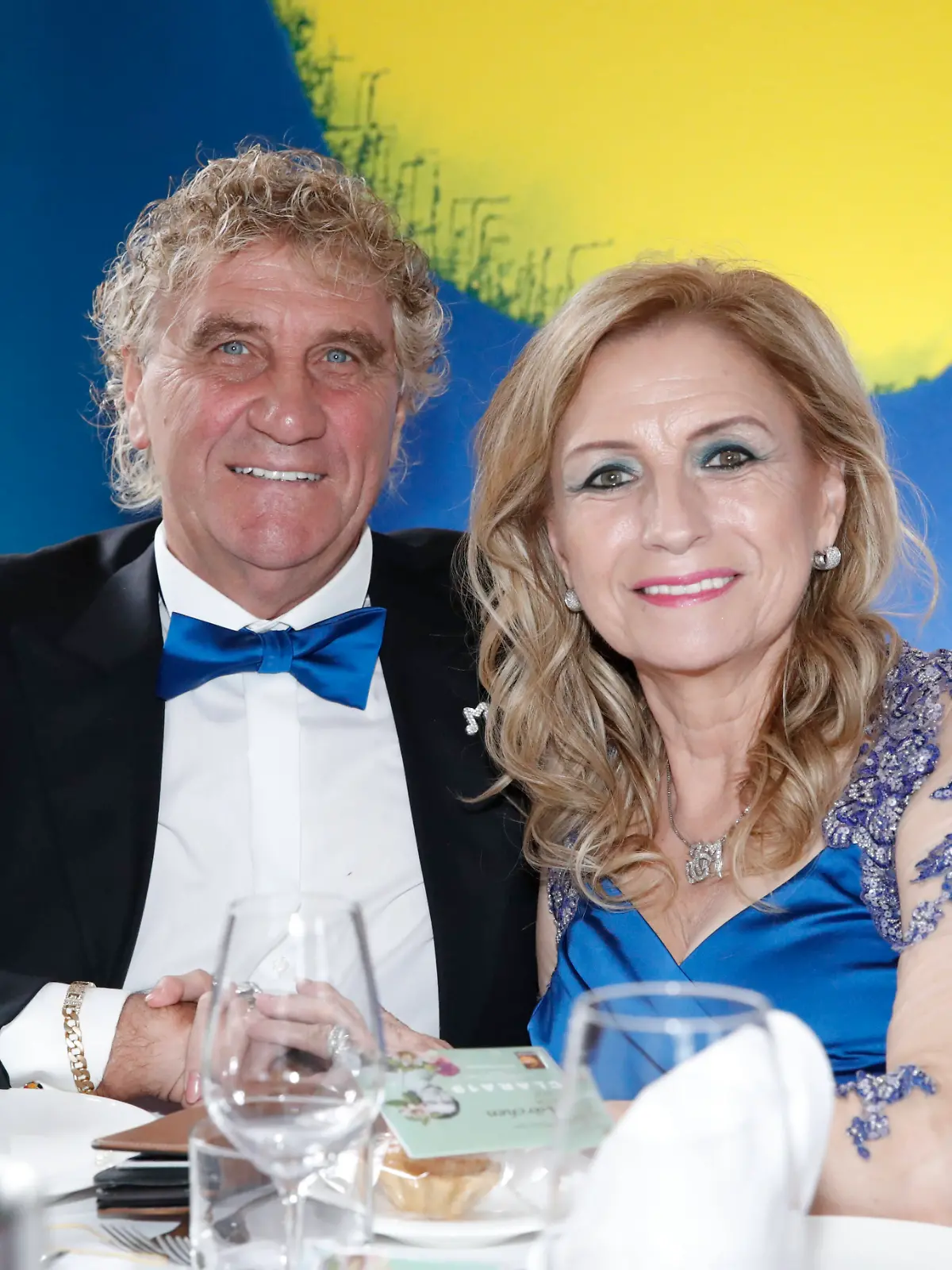Jean-Marie Pfaff mit Frau Carmen Seth