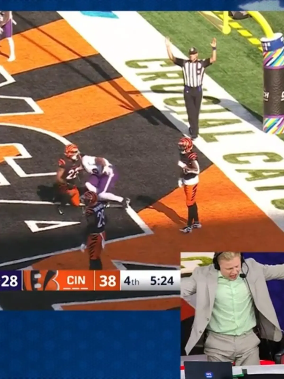 Bild zu: "Lamar Jackson mit „Stiff-Arm des Todes”"