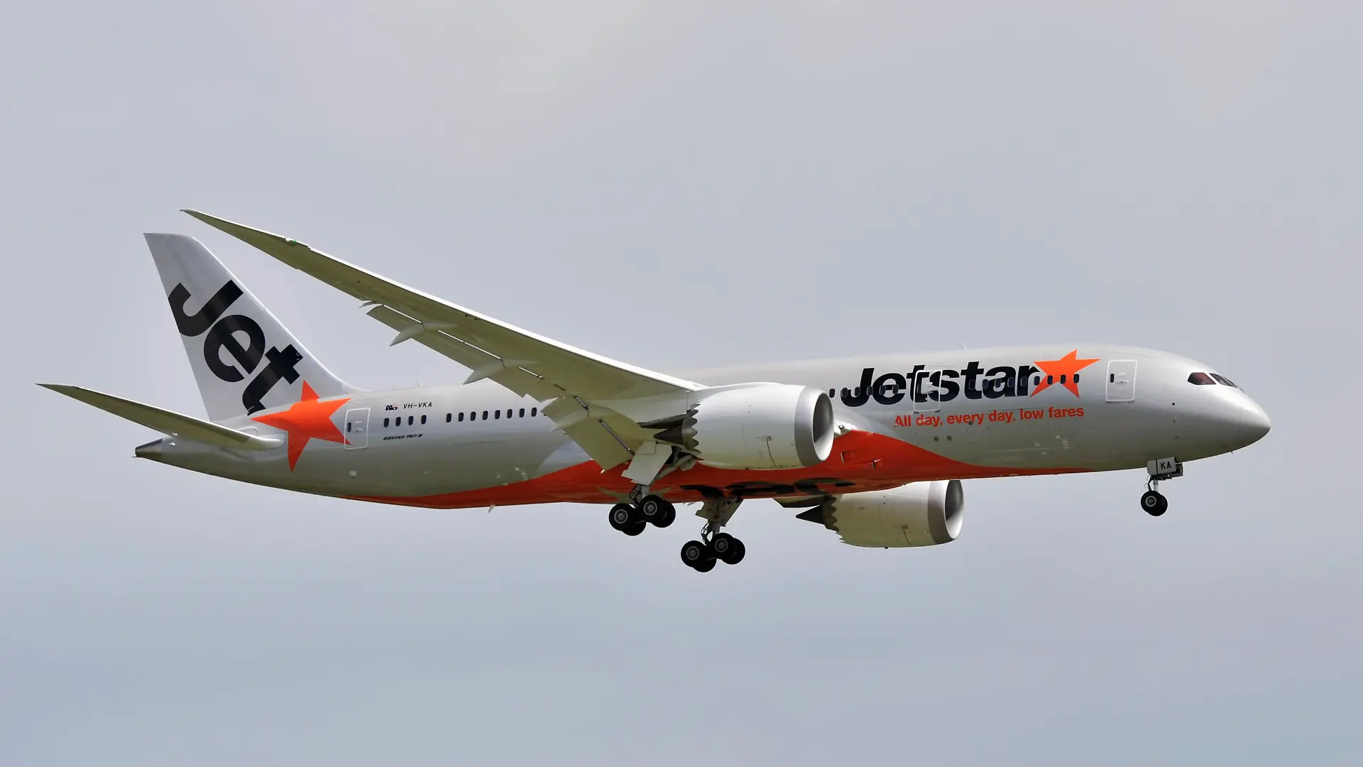 Jetstar-Flugzeug