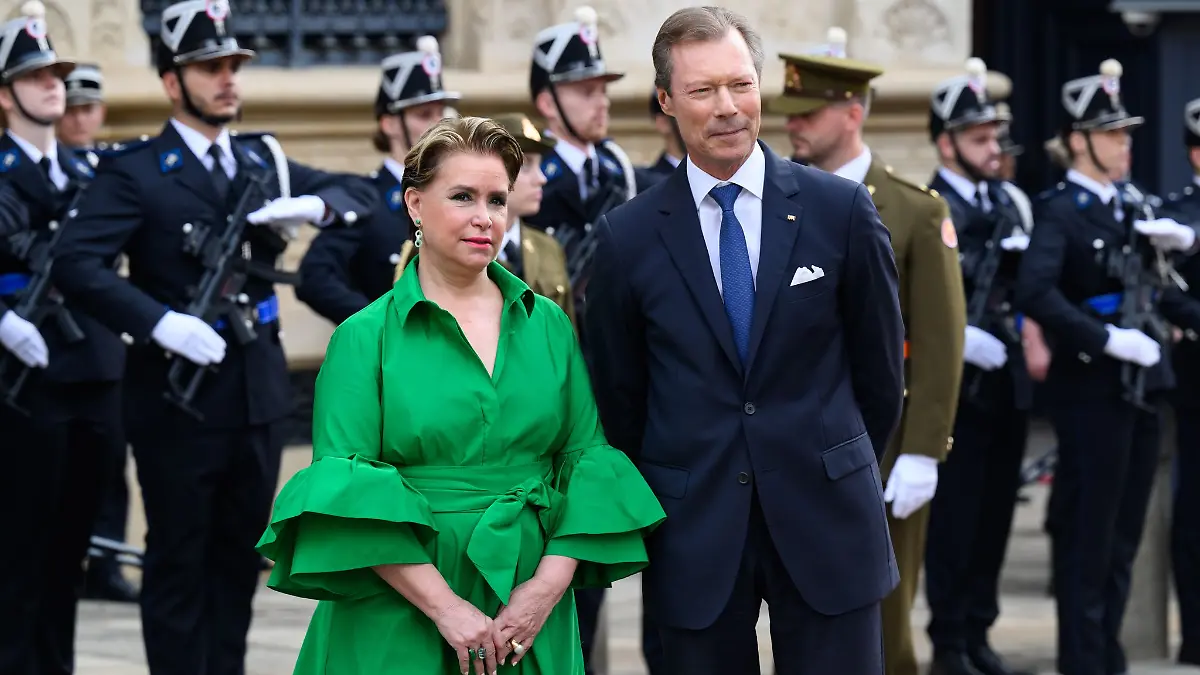 Großherzog Henri, hier mit Großherzogin Maria Teresa, ernennt Sohn Guillaume zum Stellvertreter. (Archivfoto)
