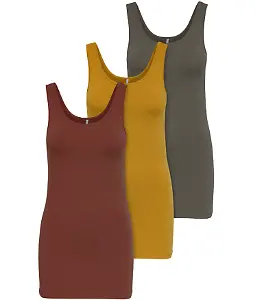 Dreier-Pack Tanktops