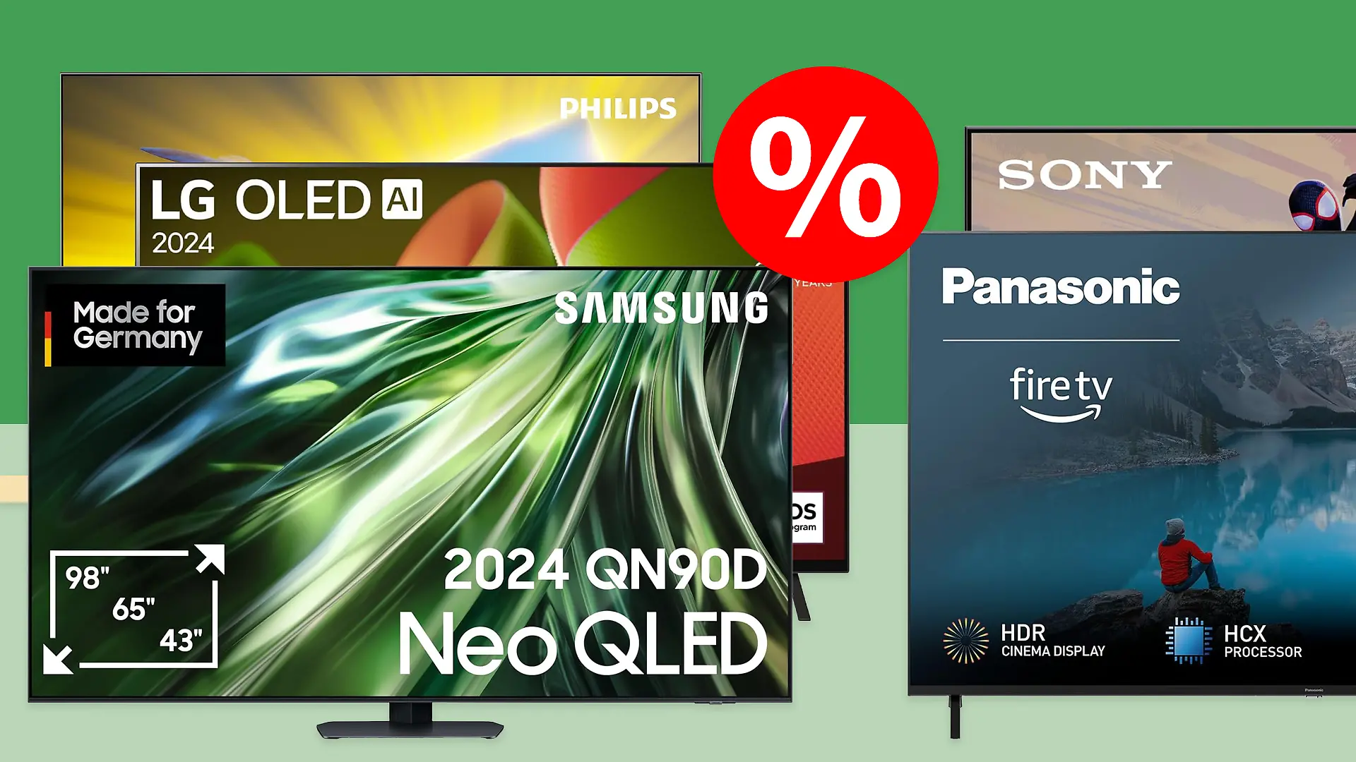 Mehrere Fernseher im Angebot